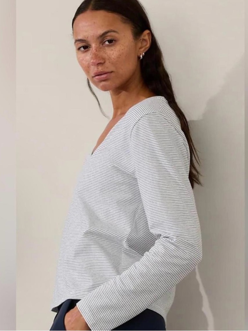 Athleta Essential V-Neck Top